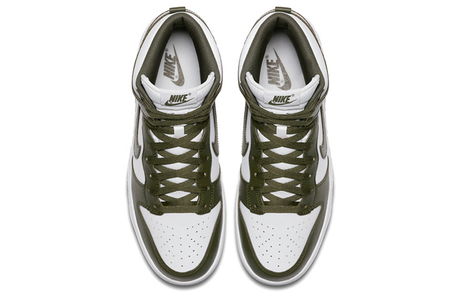 Фото № 3 с приближением к товару «‎Nike Dunk High Retro "Cargo Khaki" 2017 Sneakers Green»