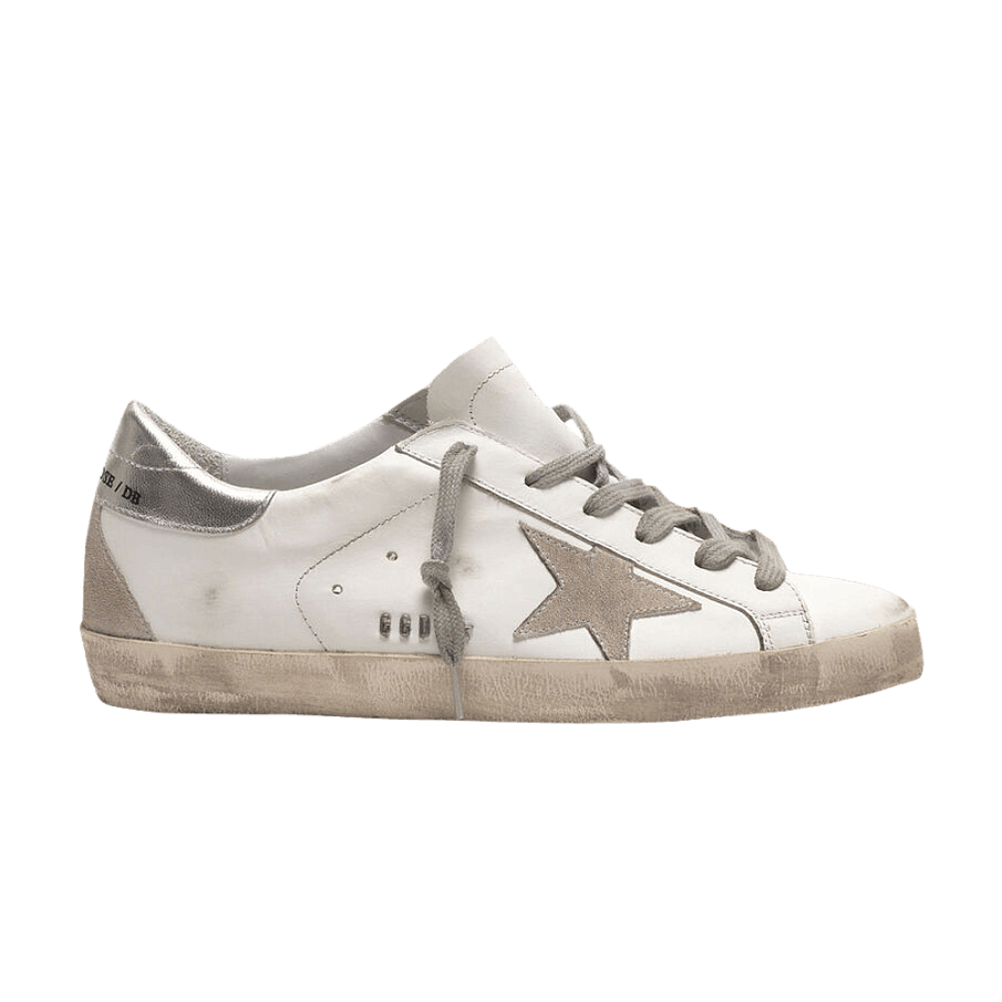 Фото № 1 с приближением к товару «‎Golden Goose Women's Superstar White Silver»