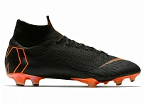 Фото № 1 с приближением к товару «‎Nike Superfly 6 Elite FG Black Total Orange»