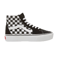 Фото № 1 с приближением к товару «‎Vans Sk8-Hi Platform 2.0 Checkerboard - Black White»