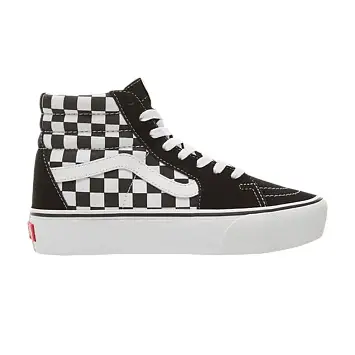 Vans Sk8-Hi Platform 2.0 Checkerboard - Black White - 1
