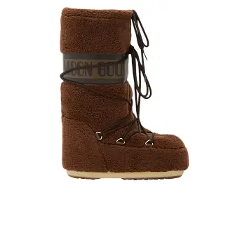 Moon Boot Icon Fleece Boot Brown - 1