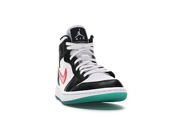 Jordan 1 Mid Alternate Swooshes Red Yellow (BQ6472-063) - 3