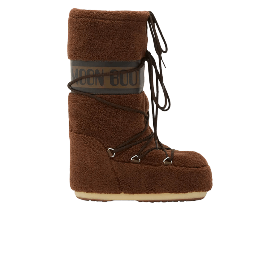 Фото № 1 с приближением к товару «‎Moon Boot Icon Fleece Boot Brown»