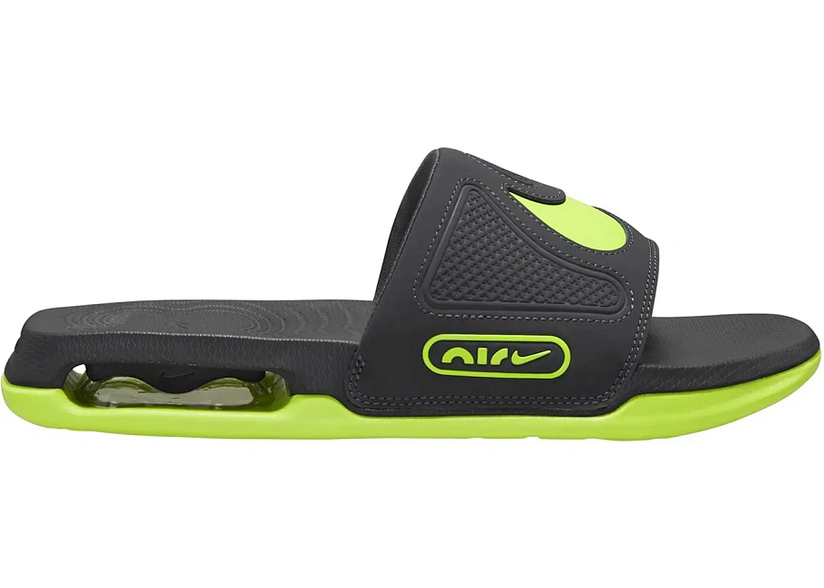 Фото № 1 с приближением к товару «‎Nike Air Max Cirro Slide Dark Grey Volt»