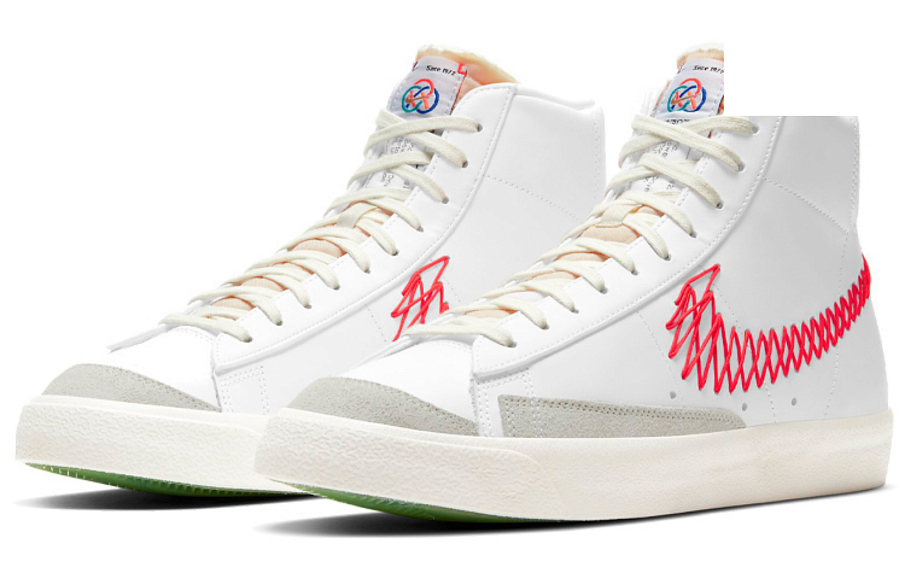 Фото № 2 с приближением к товару «‎Nike Blazer Mid 77 "CNY" WhiteRed»