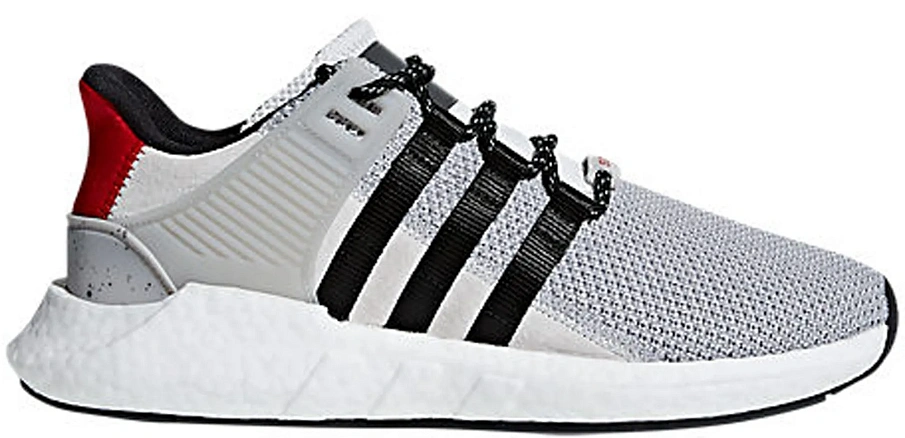 Фото № 1 с приближением к товару «‎adidas EQT Support 93/17 Grey Black Scarlet»