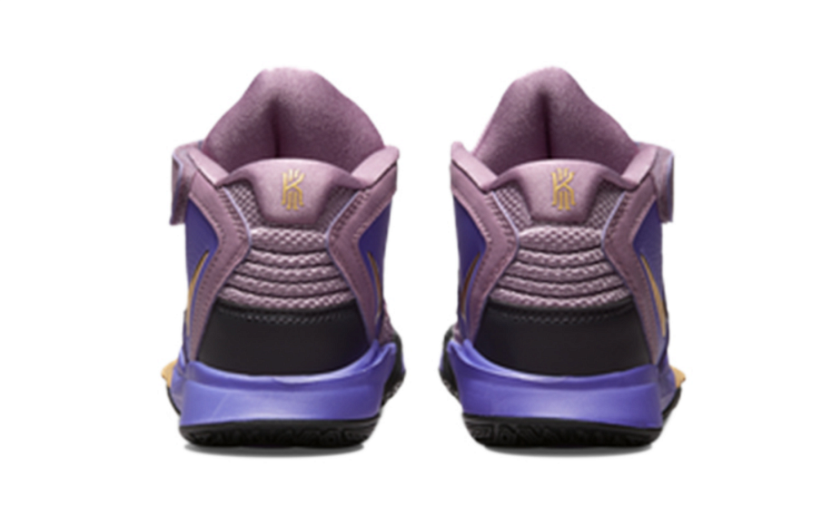 Фото № 4 с приближением к товару «‎BP Nike Kyrie 8 infinity Basketball shoes Amethyst WavePsychic PurpleCanyon PurpleMetallic Gold»