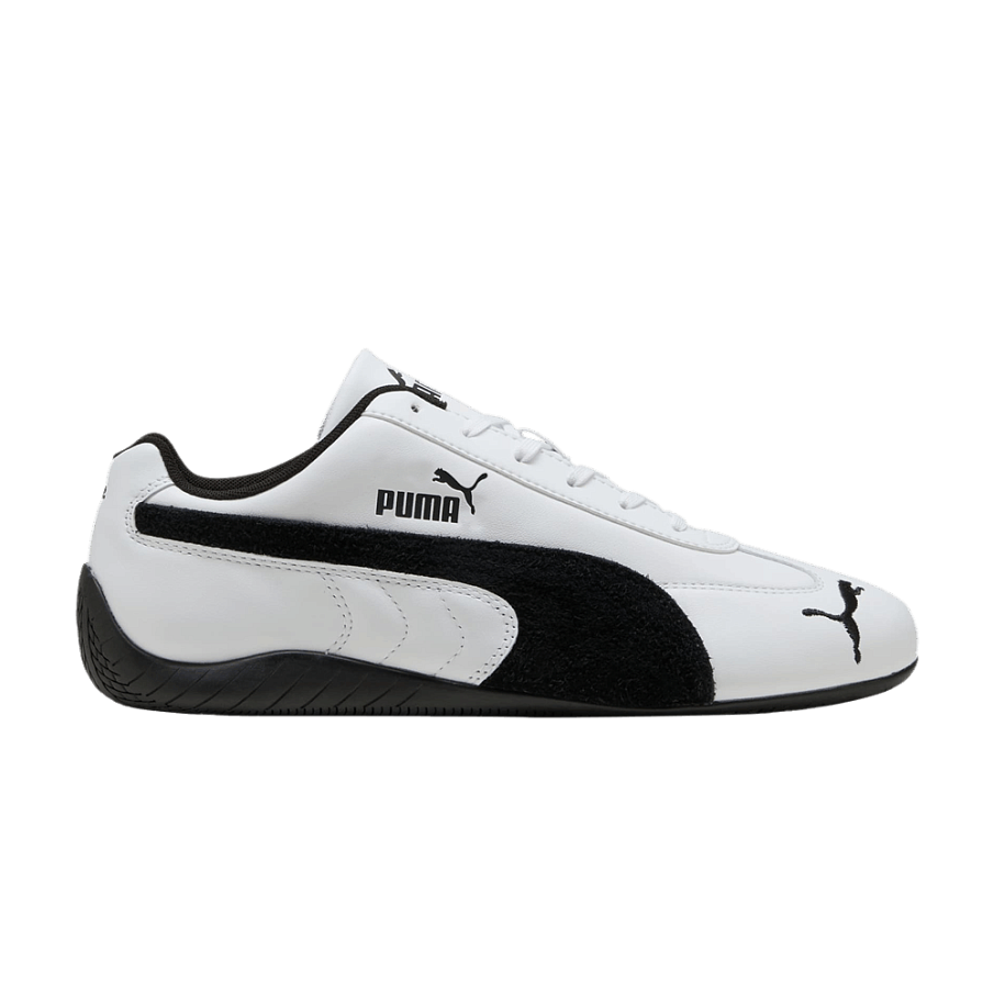 Фото № 1 с приближением к товару «‎Puma Speedcat Leather White Black Suede Stripe»