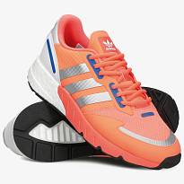 Фото № 4 с приближением к товару «‎adidas originals ZX 1K Boost OrangeBlueWhite»