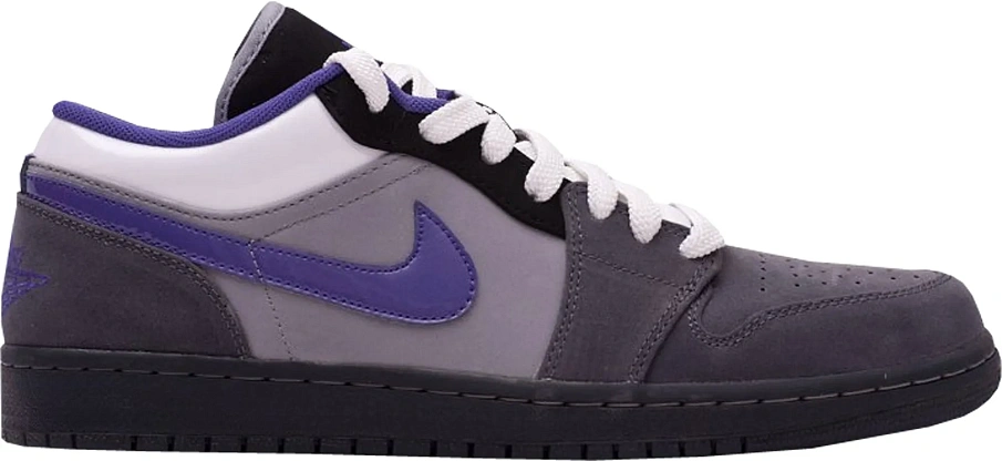 Фото № 1 с приближением к товару «‎Jordan 1 Phat Low Anthracite Varsity Purple»