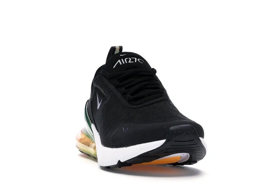 Фото № 2 с приближением к товару «‎Nike Air Max 270 Black Laser Orange Ember Glow»