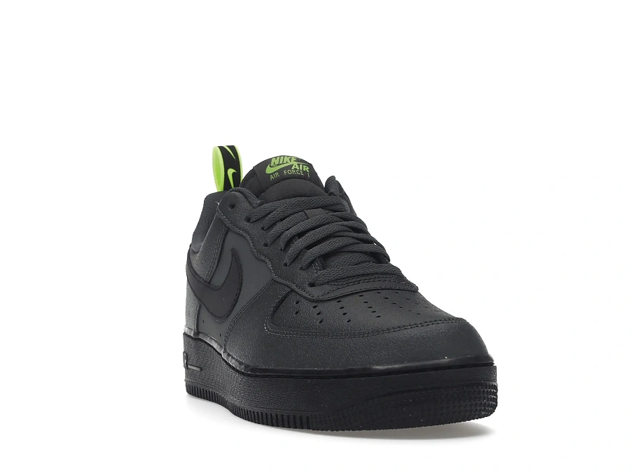 Фото № 2 с приближением к товару «‎Nike Air Force 1 Low 07 Iron Grey Volt Black»