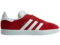 Фото № 1 с приближением к товару «‎adidas Gazelle Scarlet/White/Gold Metallic»
