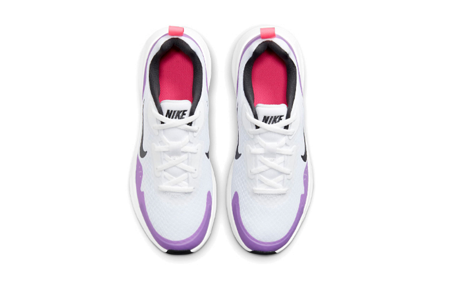 Фото № 4 с приближением к товару «‎Nike WearAllDay (GS) GreyPurpleRed»