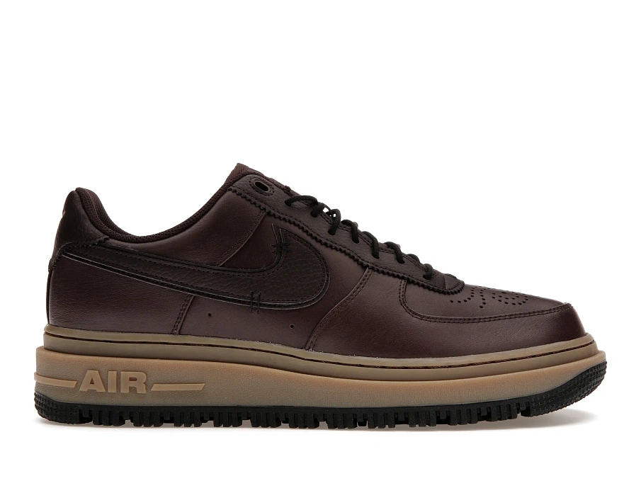 Фото № 1 с приближением к товару «‎Nike Air Force 1 Low Luxe Brown Basalt»