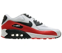 Фото № 1 с приближением к товару «‎Nike Air Max 90 Essential White Black Light Crimson»