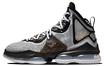 Фото № 1 с приближением к товару «‎Nike Lebron 19 EP "Leopard" Basketball Shoes BlackWhiteGray»
