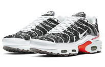 Фото № 3 с приближением к товару «‎Nike Air Max Plus Essential WhiteGreyRed»