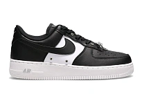 Фото № 1 с приближением к товару «‎Nike Air Force 1 Low 07 PRM Black White Metallic Silver»