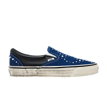 Vans Premium Classic Slip-On Pearlized Pack - Indigo Blue - 1