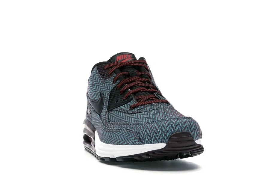 Фото № 3 с приближением к товару «‎Nike Air Max Lunar90 Burgundy-Herringbone»