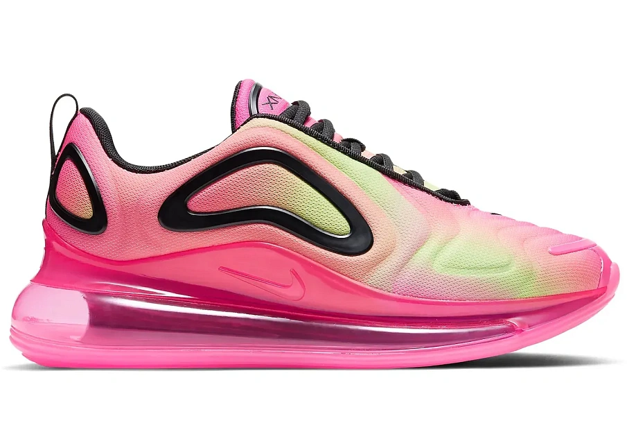 Фото № 1 с приближением к товару «‎Nike Air Max 720 Pink Blast Atomic Green »