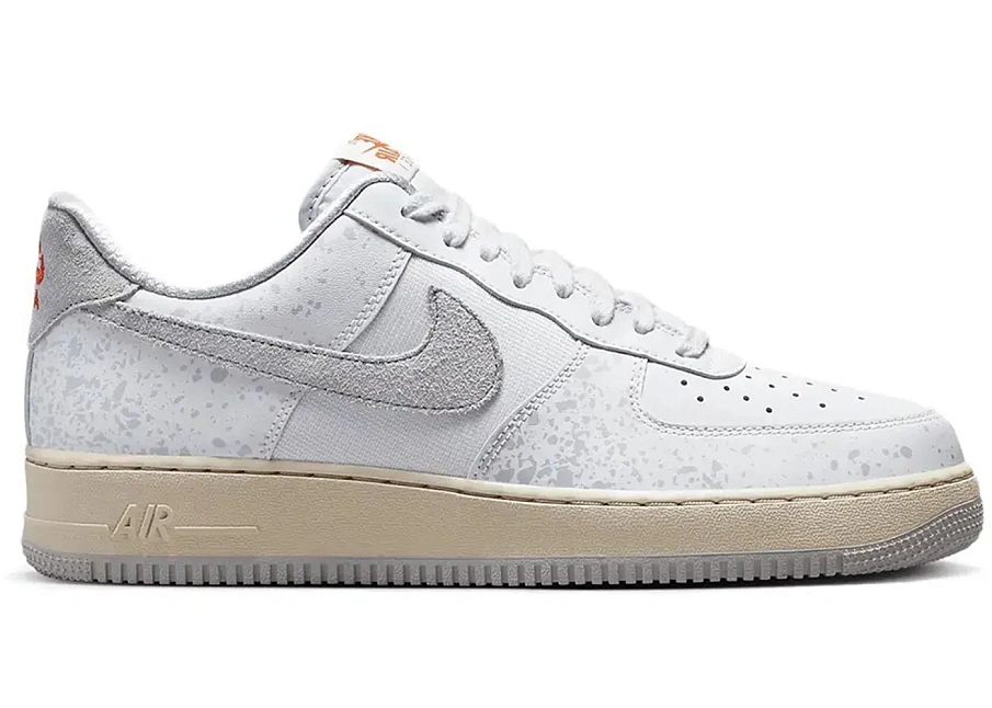 Фото № 1 с приближением к товару «‎Nike Air Force 1 Low 07 Spray Paint White Pure Platinum»