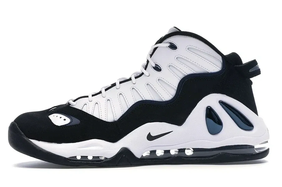 Фото № 3 с приближением к товару «‎Nike Air Max Uptempo 97 White Black College Navy (2018)»