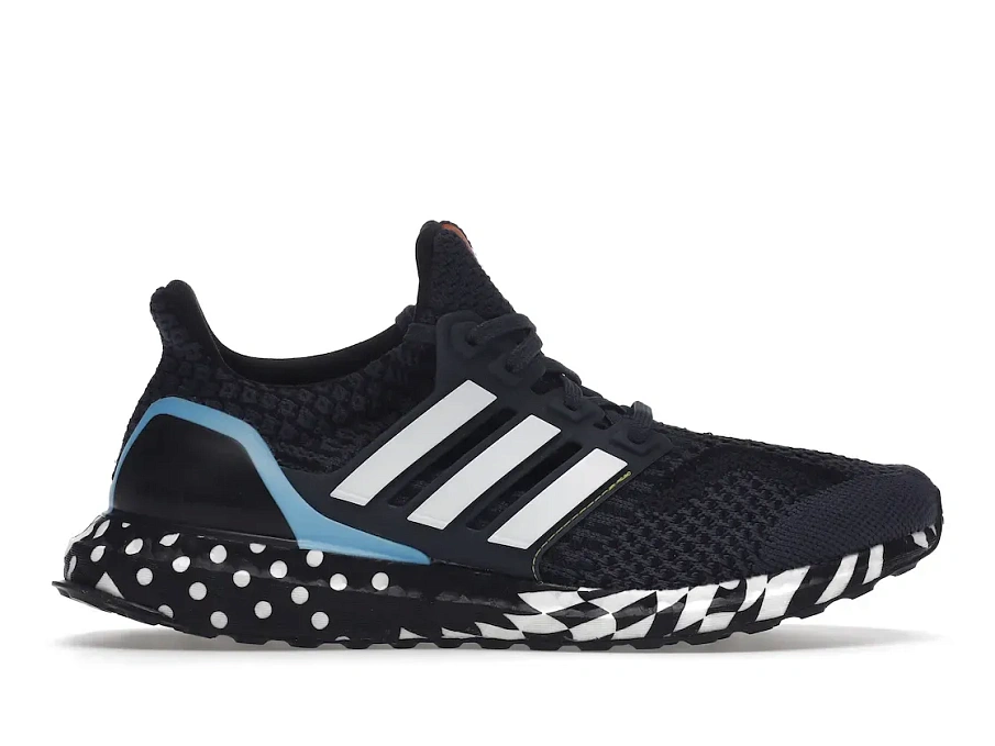 Фото № 1 с приближением к товару «‎adidas Ultra Boost 5.0 DNA Navy Black White Patterned Midsole»