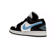 Фото № 4 с приближением к товару «‎Jordan 1 Low Black University Blue White »