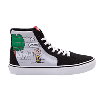 Фото № 1 с приближением к товару «‎Peanuts x Vans Sk8 Hi Charlie Kite»