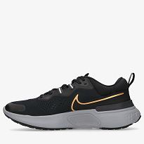 Фото № 2 с приближением к товару «‎Nike React Miler 2 Running Shoes Black»
