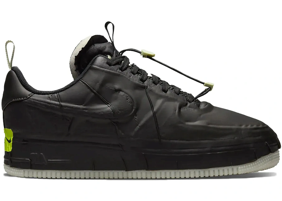 Фото № 1 с приближением к товару «‎Nike Air Force 1 Low Experimental Black Glow»