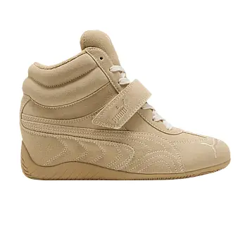 Puma Women's Speedcat Wedge Tonal Sand Dune Alpine Snow - 1