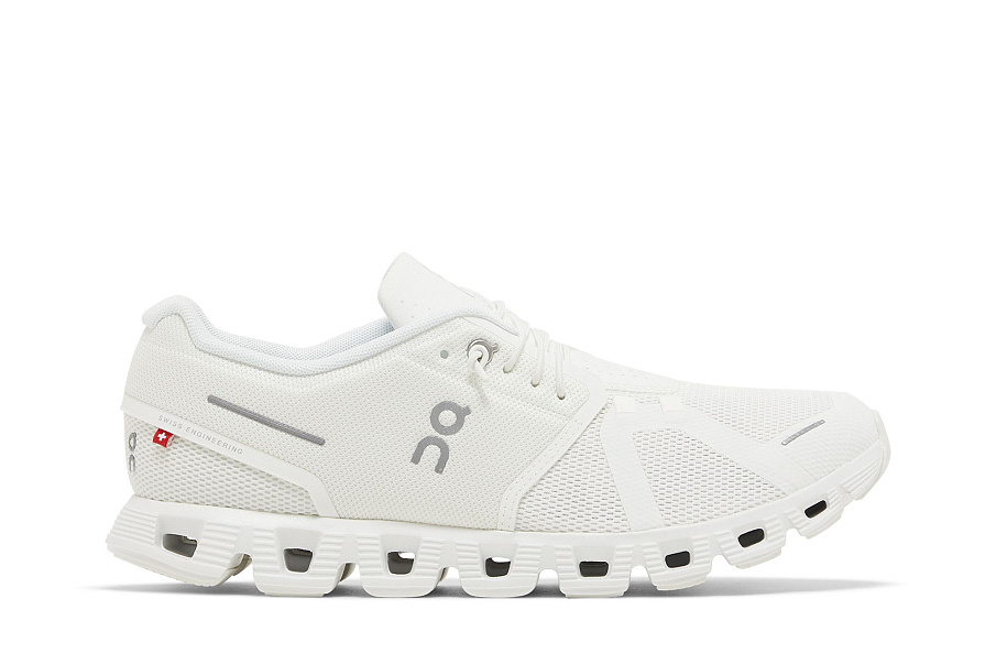 Фото № 2 с приближением к товару «‎ON Cloud 5 Undyed White»