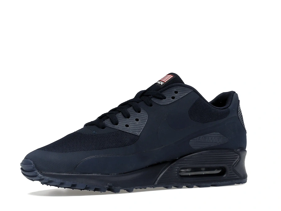 Фото № 4 с приближением к товару «‎Nike Air Max 90 Hyperfuse Independence Day Blue»