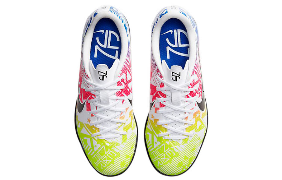 Фото № 4 с приближением к товару «‎Nike Jr. Mercurial Vapor 13 Academy Neymar Jr. IC Kids YellowPinkBlue»