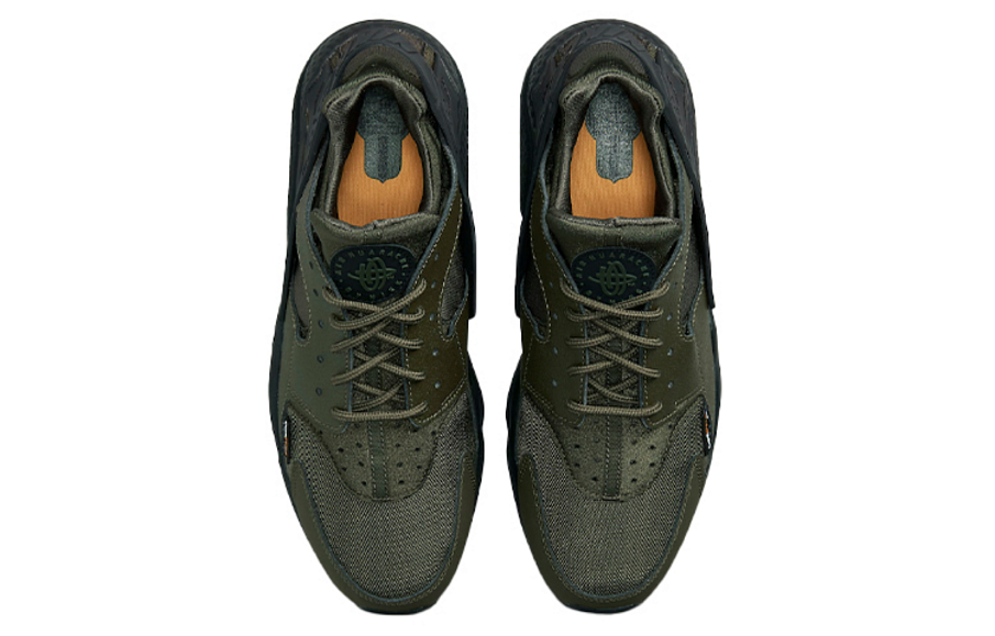 Фото № 4 с приближением к товару «‎Nike Air Huarache Cordura "Cargo Khaki" Low-top Running Shoes Green»