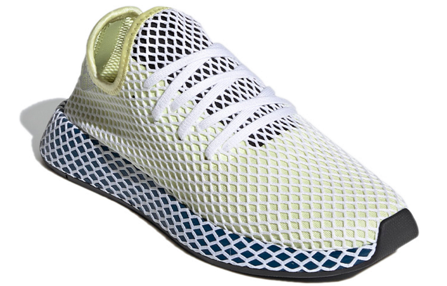 Фото № 4 с приближением к товару «‎adidas originals Deerupt Runner WhiteYellow»