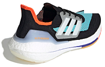 Фото № 4 с приближением к товару «‎adidas UltraBoost 21 'Black Pulse Aqua'»