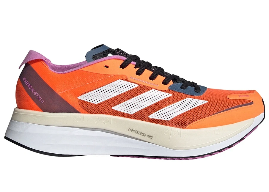 Фото № 1 с приближением к товару «‎adidas Adizero Boston 11 Solar Orange»