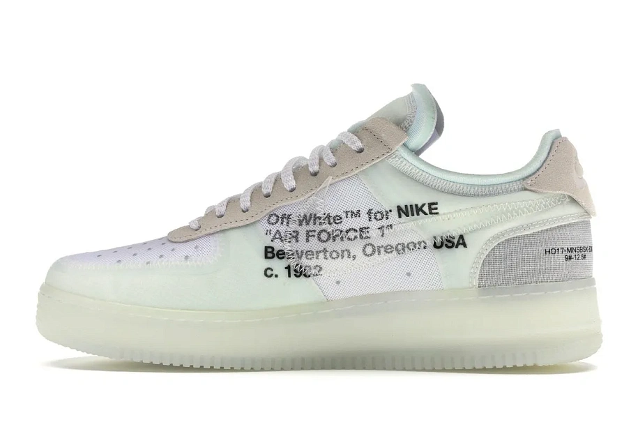 Фото № 6 с приближением к товару «‎Nike Air Force 1 Low Off-White»