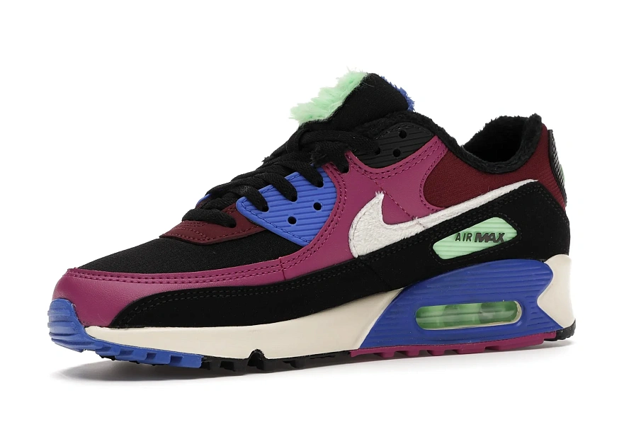 Фото № 4 с приближением к товару «‎Nike Air Max 90 Cactus Flower Dark Beetroot »