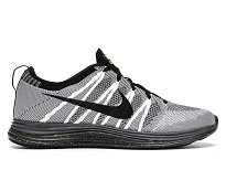 Фото № 1 с приближением к товару «‎Nike Flyknit Lunar1+ White Black Volt»