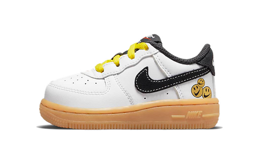 Фото № 1 с приближением к товару «‎(TD) Nike Force 1 LV8 Low-Top Sneakers WhiteBrown»