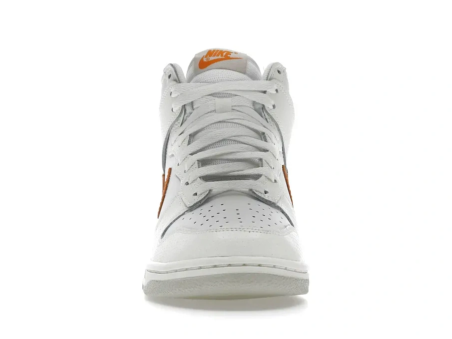 Фото № 2 с приближением к товару «‎Nike Dunk High White Magma Orange »