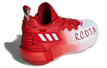 adidas Dame 7 Basketball Shoes RedWhite (GV9869) - 5