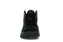 Фото № 2 с приближением к товару «‎Jordan 1 Mid Black Rush Pink White Splatter »