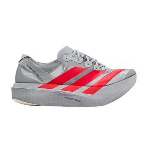 adidas Adizero Adios Pro Evo 2 Silver Metallic Lucid Red (JR7259)
